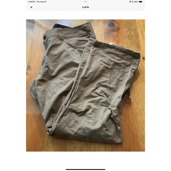 Kuhl Mens RYDR Pants 38x30 Vintage Patina Dye Brown Hiking/Work - Picture 1 of 12